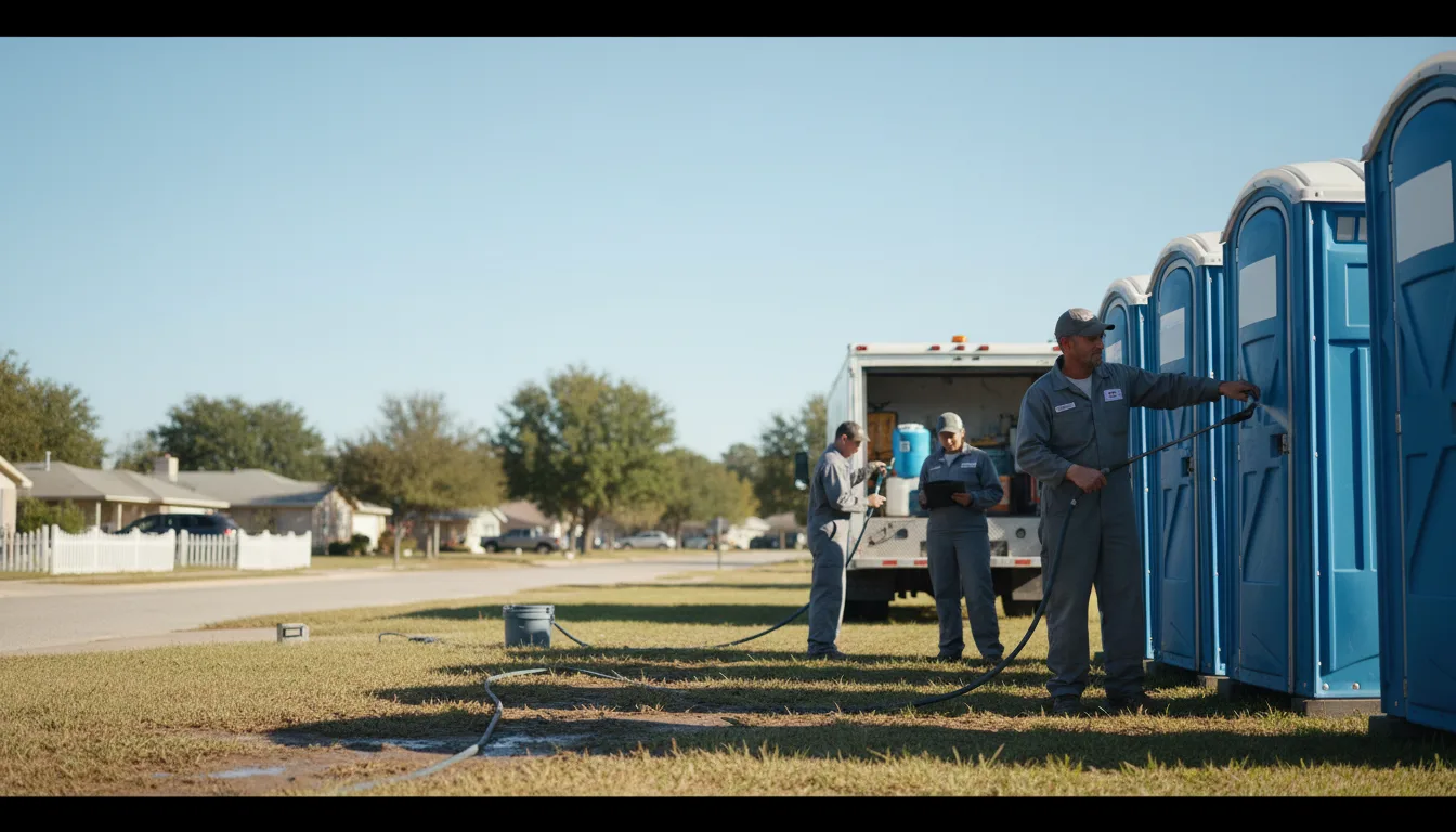 Long-Term Portable Toilet Rental in Grand View, WI near me